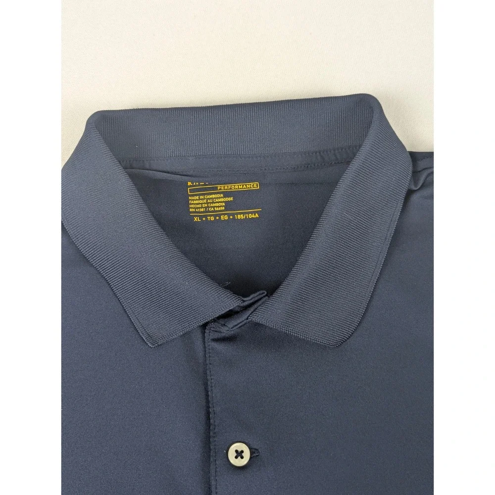 Polo Ralph Lauren Performance Mens XL Navy Blue Short Sleeve Golf Polo Shirt